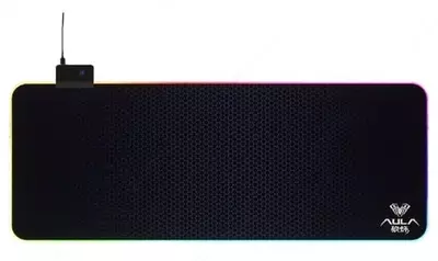 Коврик для мыши "Aula" FX-5 RGB (300x800 мм) Черный