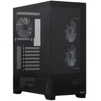 с 3 ARGB PWM вентиляторами и стеклянной панелью (Черный) - 737 500 сум