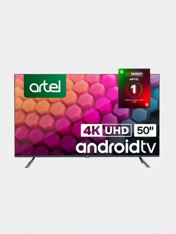 Телевизор ART-TV 50-PUCH010 Чёрный 4K