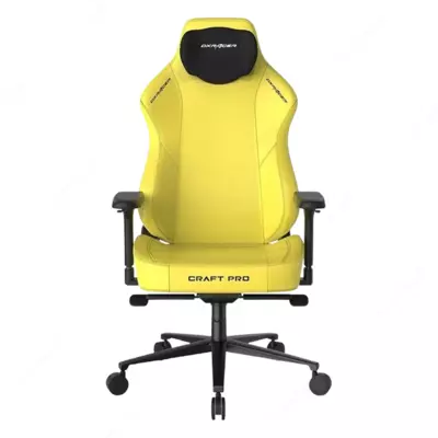 Игровое кресло DXRacer Full Yellow Craft Pro