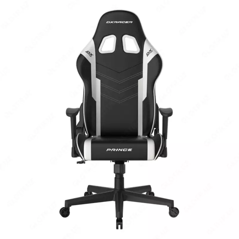 Игровое кресло DXRacer Prince (GC-P132-NW-F2-158) черное и белое