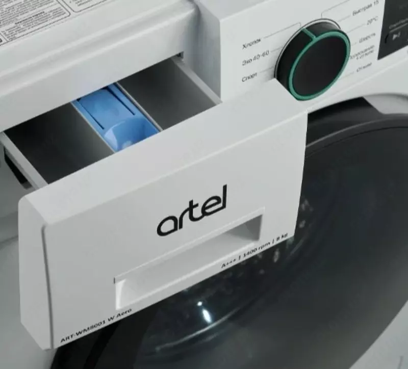ARTEL NEW ART-WM8001 W Aero oq kir yuvish avtomati (8kg) Future IT
