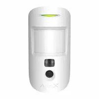 Ajax MotionCam White trevogalarni tekshirish uchun kamerali harakat sensori