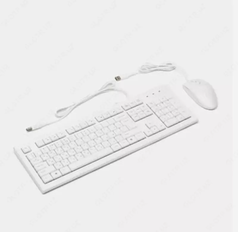 Klaviatura va sichqoncha A4Tech KR-8520D White