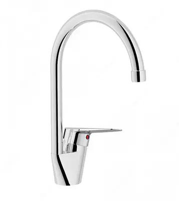 Высокий смеситель для кухни Nobili Blues Chrome