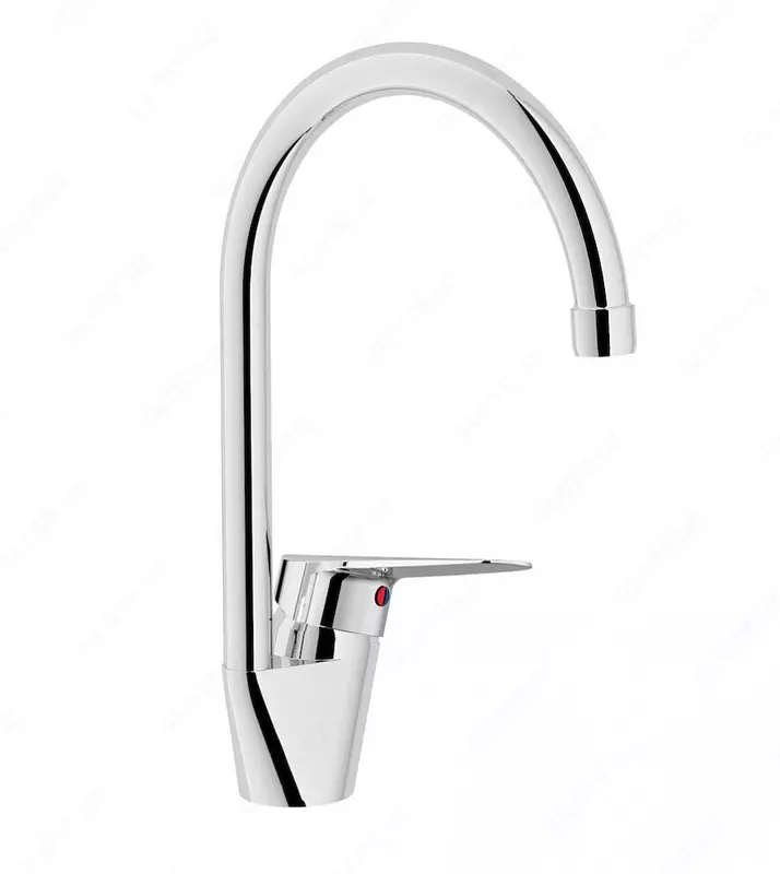 Baland oshxona krani Nobili Blues Chrome