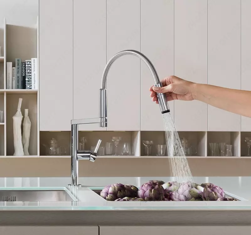 Professional oshxona krani Chrome - 7 182 822.9 so'm