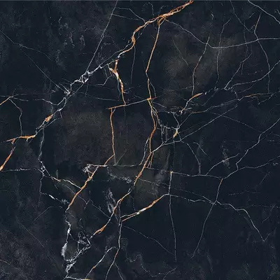 Керамогранит Geolam стекловидная плитка 60х120см Costa Black (High Glossy)