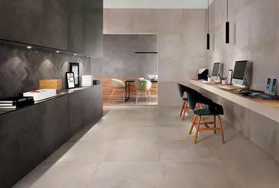 Плита керамическая CEMENTO NERO BOCCIARDATO 1000X3000 LAMINAM5 - 5 282 068.4 сум / кв.м