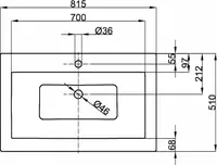 Настенный умывальник эмалированный из стали BetteLoft Ornament пристенная в 4 ряда BetteGlaze - от 27 155 575 сум