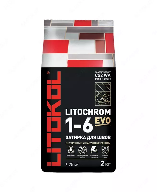 LITOCHROM 1-6 EVO antifungal xususiyatlarga ega tsement grout