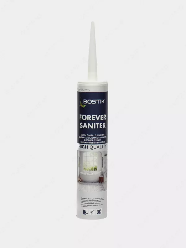 Bostik Forever Saniter - Долговременный прозрачный силиконовый герметик