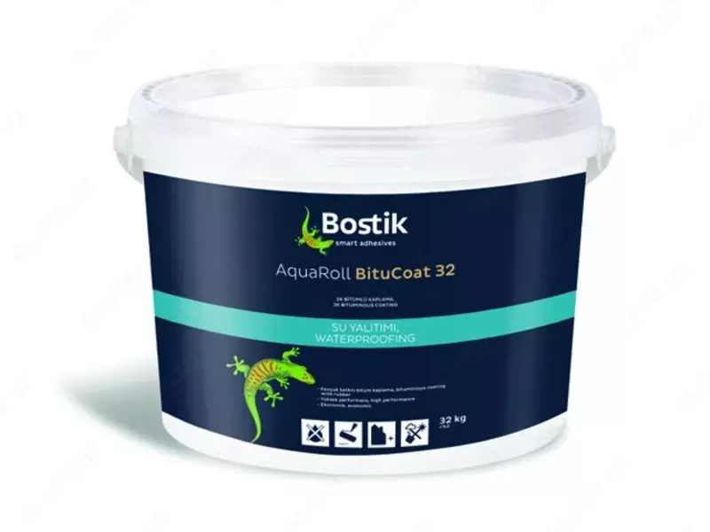  Bostik AquaRoll BituCoat 32 kg gidroizolyatsiya - 