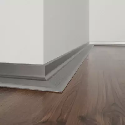 Qoplama plintusga qarshi PROFILINI 15x20x2600 mm