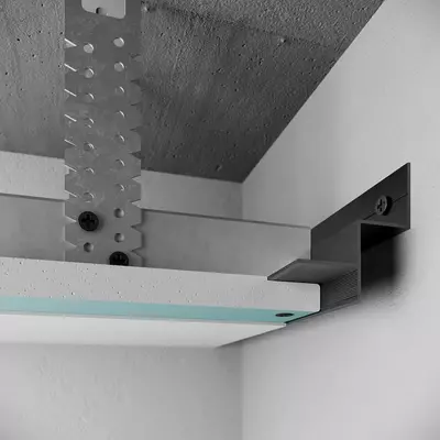 Shift profili PROFILINI bo'shliq kengligi 14 mm 47x41x2600 mm yashirin tikuv