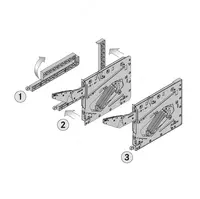  Kinvaro T-Slim комплект адаптеров для накладного варианта подъемника - 