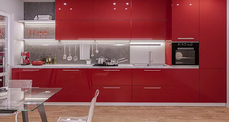 МДФ Evogloss Полосы Жемчужно-бежевый 18x1220x2800 - 637 640.2 сум