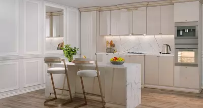 МДФ Evogloss Полосы Сахара крем 18x1220x2800 - 745 907.4 сум / шт.