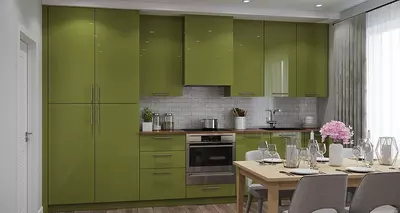 МДФ Evogloss Однотонный Олива зеленая 08x1220x2800 - 529 372.9 сум / шт.