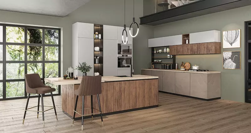 МДФ Evogloss Бетон Кашемир 18x1220x2800 - 783 792.2 сум