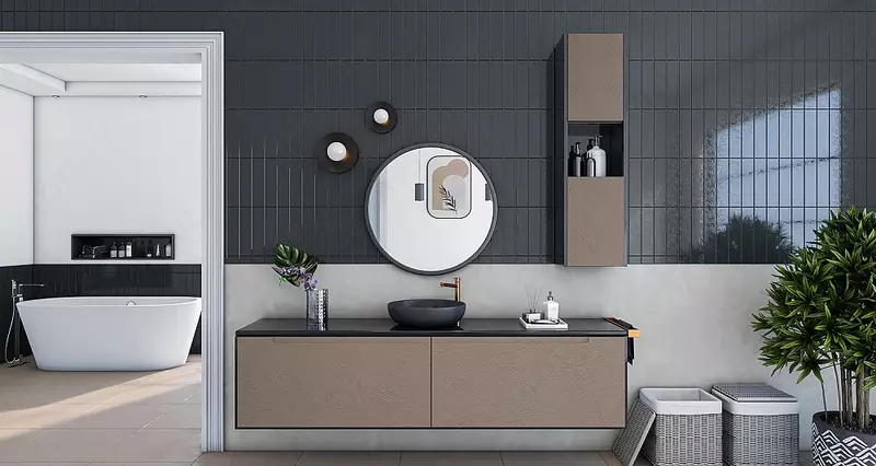 МДФ Evogloss Бетон темно-серый 18x1220x2800 - 783 792.2 сум