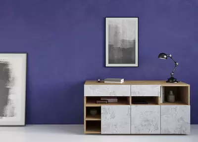 610 124.7 so'm / dona ЛДСП EXTRAVERT Алебастр Павловский серебристый 16x2070x2800