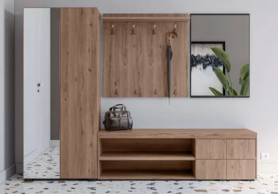 559 881.9 so'm / dona ЛДСП EXTRAVERT Дуб Новгородский шоколадный 16x2070x2800