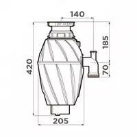 Измельчитель пищевых отходов OMOIKIRI NAGARE 750 - от 6 614 860 сум