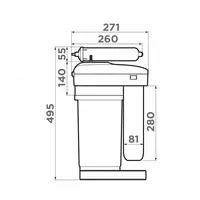Водоочиститель OMOIKIRI Pure Drop 2.1.4S - от 5 554 950 сум