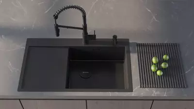 Смеситель OMOIKIRI MIKAWA 2 PLUS-SB Chakana savdo