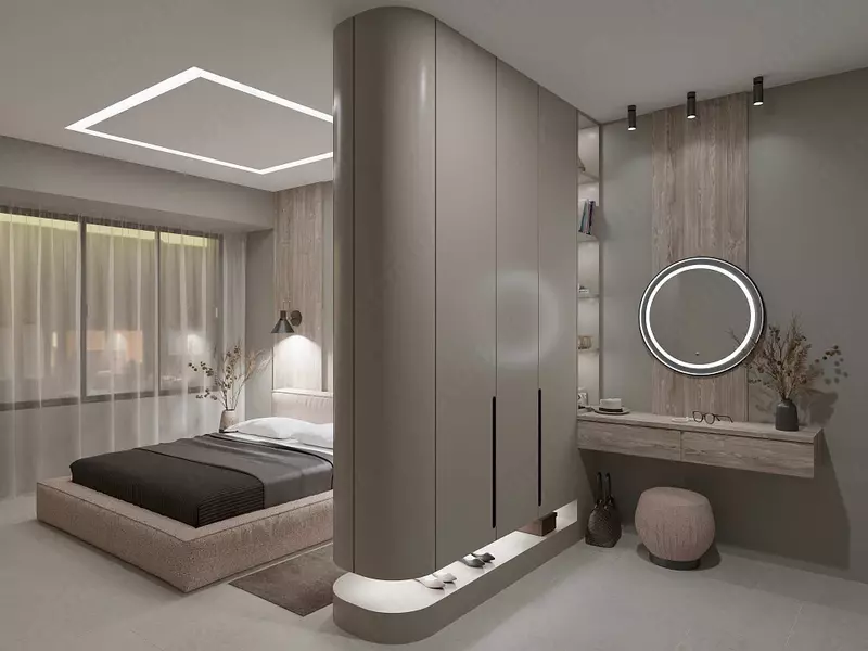 от 562 271.8 сум ЛДСП EXTRAVERT Бежевый грозовой 16x2070x2800