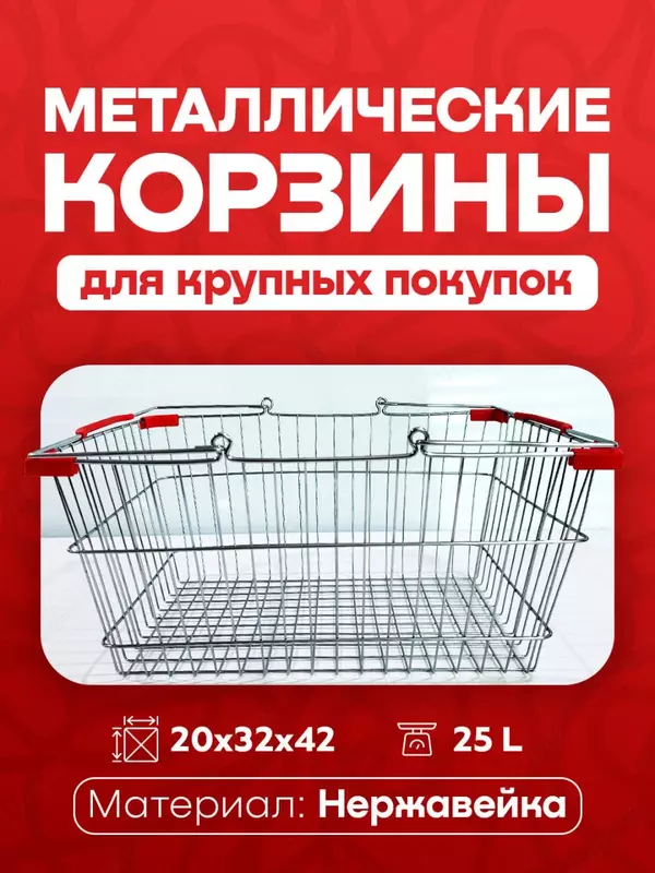Металлические корзины