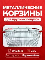 Металлические корзины