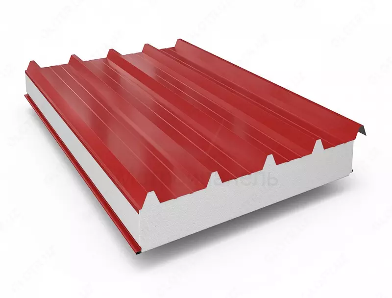 Сэндвич-панель кровельная СПКр100-033-033-ВППС-10