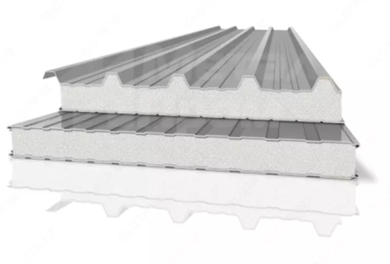 Сэндвич-панель кровельная СПКр100-04-04-ППС-10