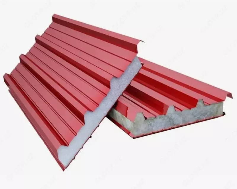 Сэндвич-панель кровельная 120 мм/10ппс