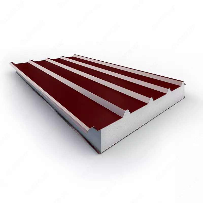 Сэндвич-панель кровельная 120 мм/14ппс