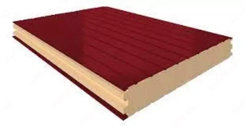 Сэндвич-панель стеновая СпСт100-037-037-BZ-80