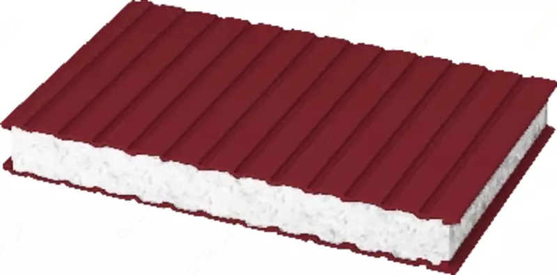 Сэндвич-панель стеновая СпСт50-030-030-ППС-14