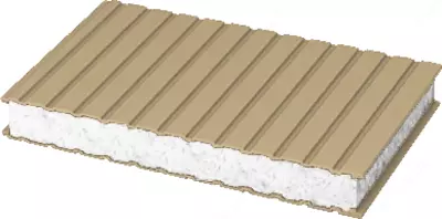 Devor sendvich paneli SpSt50-045-045-PPS-14