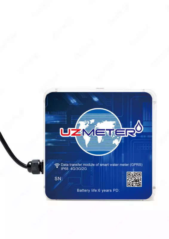 Dn-20 импульсный счетчик холодной воды UZMETER с модемом - 1 600 000 сум