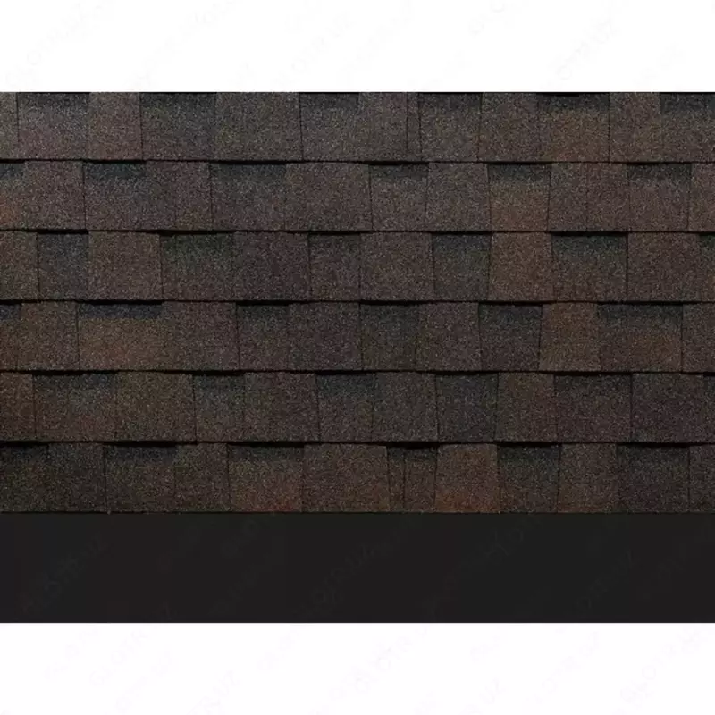 Bitum moslashuvchan (yumshoq )shingillalar Dragon Europa seriyasi, to'q jigarrang