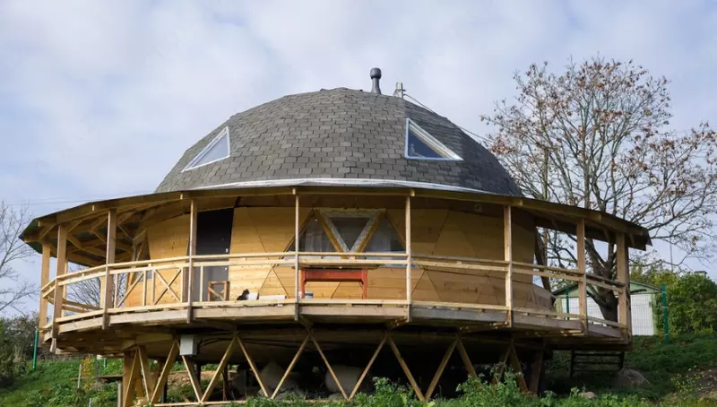 Гибкая (мягкая) битумная черепица ТЕХНОНИКОЛЬ Модерн, Ледник - Серый