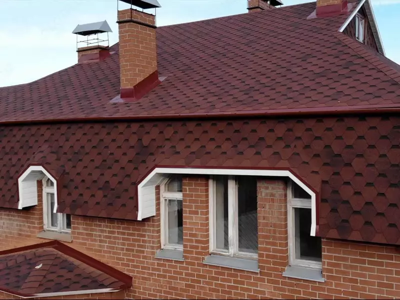 Гибкая (мягкая) битумная черепица ТЕХНОНИКОЛЬ Оптима