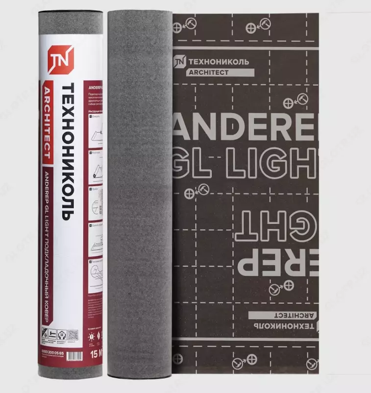 Подкладочный ковер Anderep GL Light - 15м2