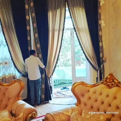 Химчистка штор по низким ценам - от 20 000 сум