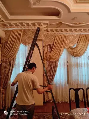 от 20 000 сум Химчистка штор по низким ценам