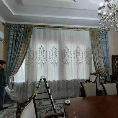 Химчистка штор по низким ценам