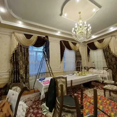 от 20 000 сум Химчистка штор по низким ценам