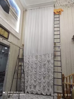 Химчистка штор по низким ценам